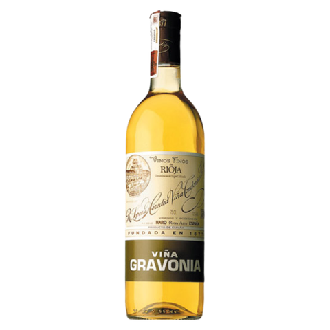 Vino Blanco Viña Gravonia Crianza Rioja España 750ml *