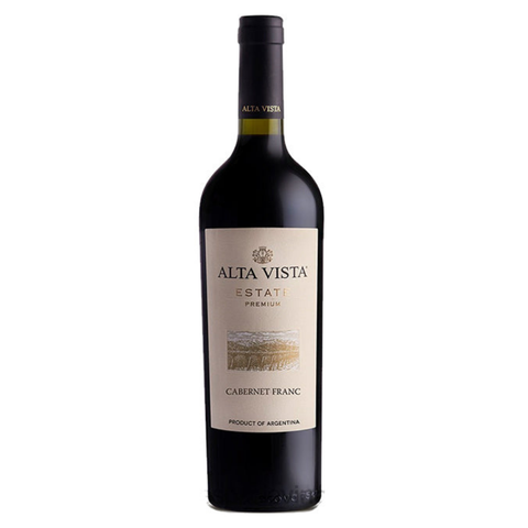 Vino Tinto Estate Premium Cabernet Franc Alta Vista Mendoza Argentina 750ml