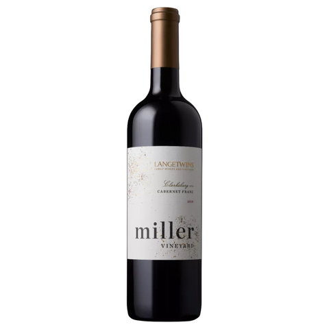 Vino Tinto Lange Twins Cabernet Franc Miller Vineyard California EUA 750ml