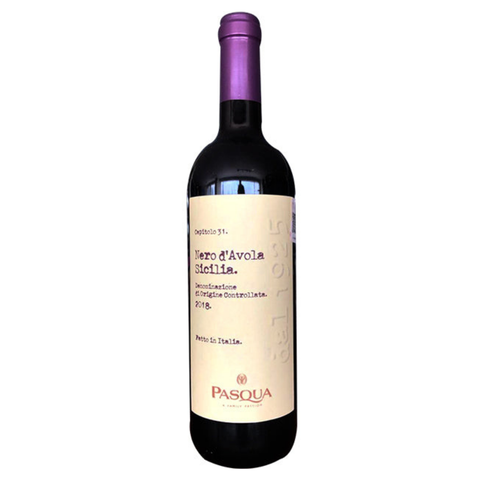 Vino Tinto Nero D’Avola Sicilia DOC Pasqua Italia 750ml