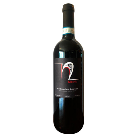 Vino Tinto Nicchio Montepulciano D’Abruzzo DOP Casal Thaulero Italia 750ml