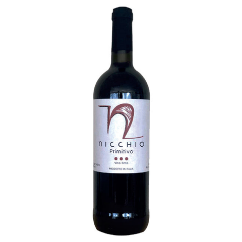 Vino Tinto Nicchio Primitivo IGT Botter Puglia Italia 750ml